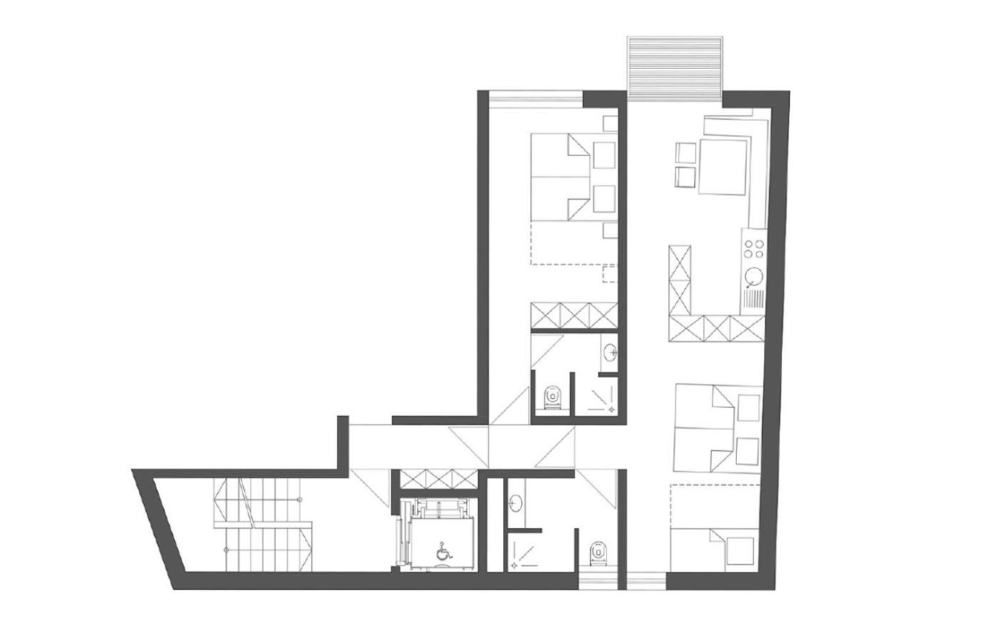 Abitare Chalets Obergurgl Rom bilde